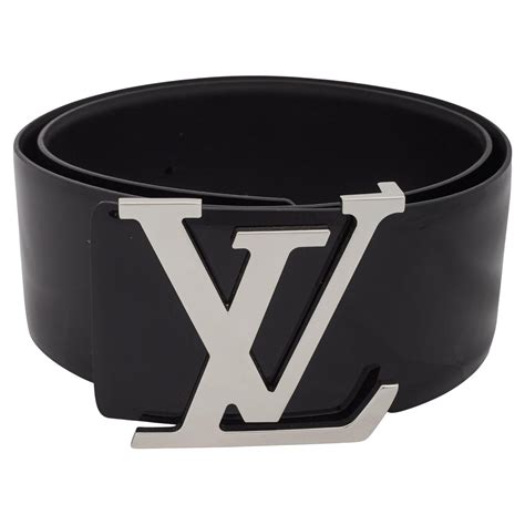 black louis vuitton belt silver buckle|authentic louis vuitton belt.